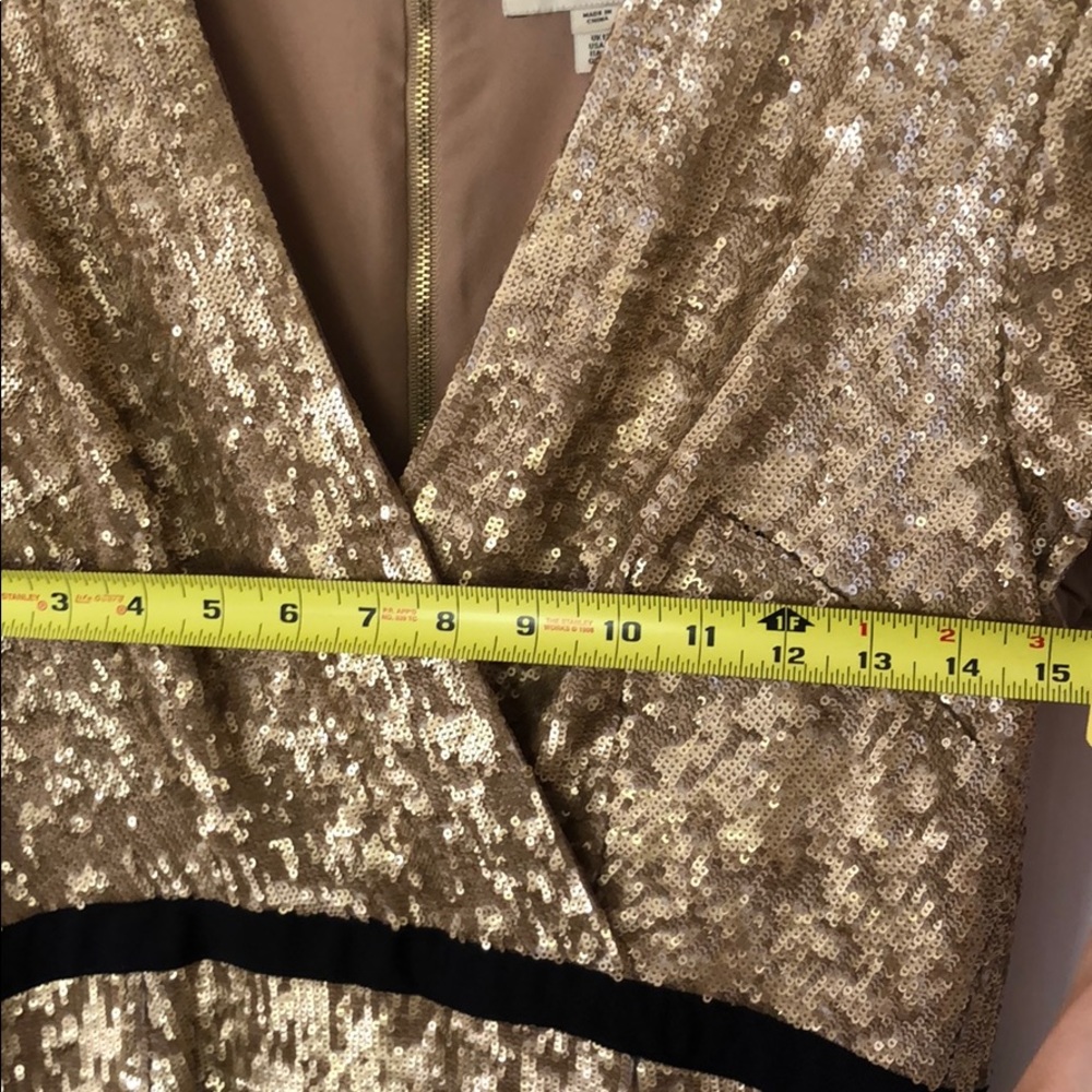 Gold Sequin Dress - Picture 6 of 7